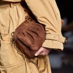 Fendi Brown Corduroy Clutch - Spring 2020