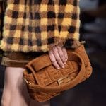 Fendi Brown Terry Baguette Bag - Spring 2020