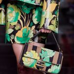 Fendi Print Green and Mono Classic Baguette Bag - Spring 2020