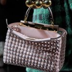 Fendi Woven Pink Mini Peekaboo Bag - Spring 2020 - 2