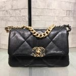 Chanel 19k Leather flap Bag