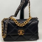 Chanel 19k Leather flap Bag