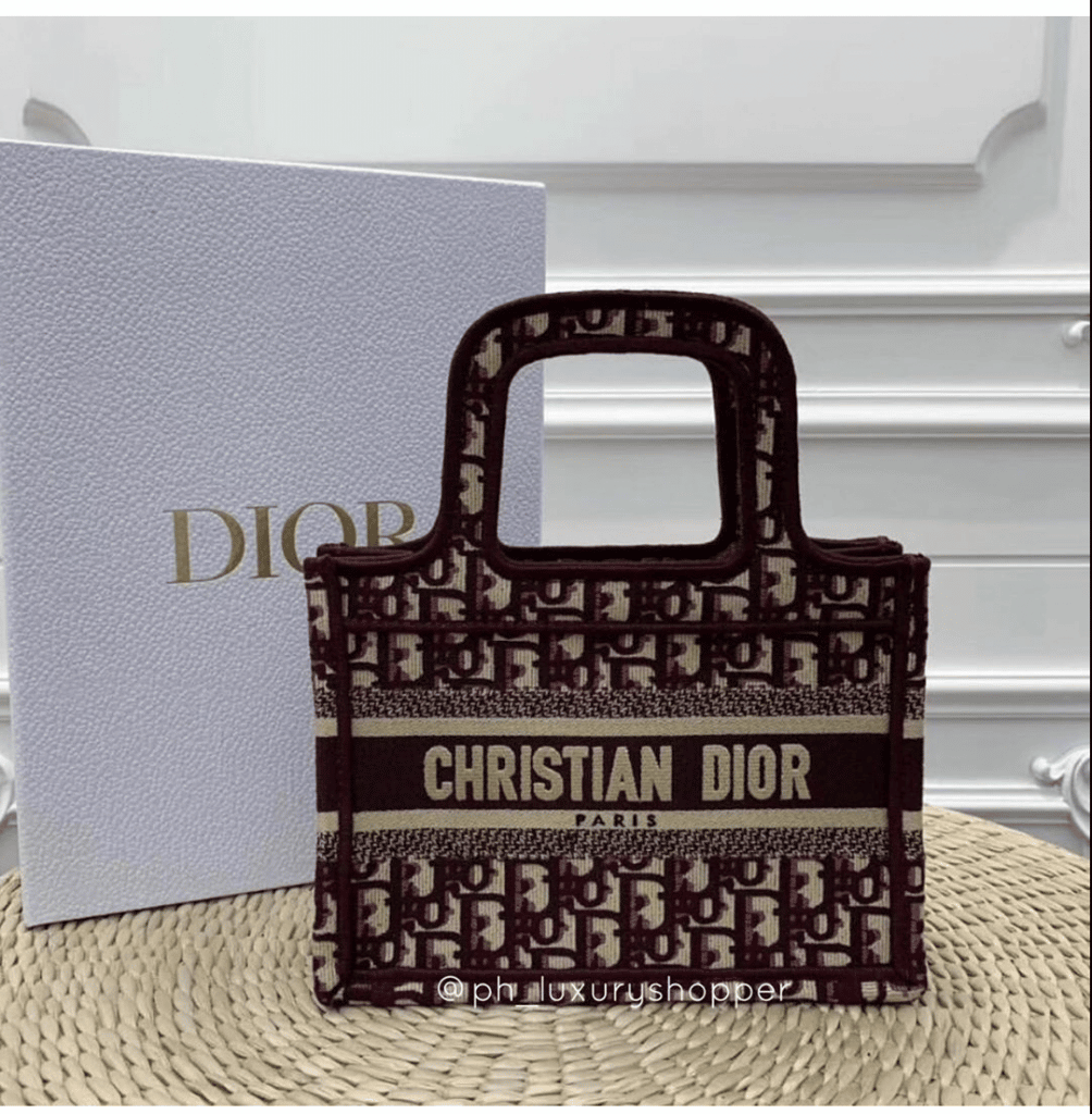 Dior Mini Book Tote - Cruise 2020