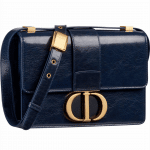 Dior Patent Navy 30 Montaigne Bag