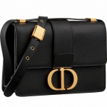 Dior Black GHW 30 Montaigne Bag
