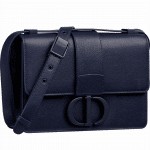 Dior Navy Ultra Matte 30 Montaigne Bag
