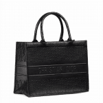 Dior Small Oblique Leather Book Tote Bag