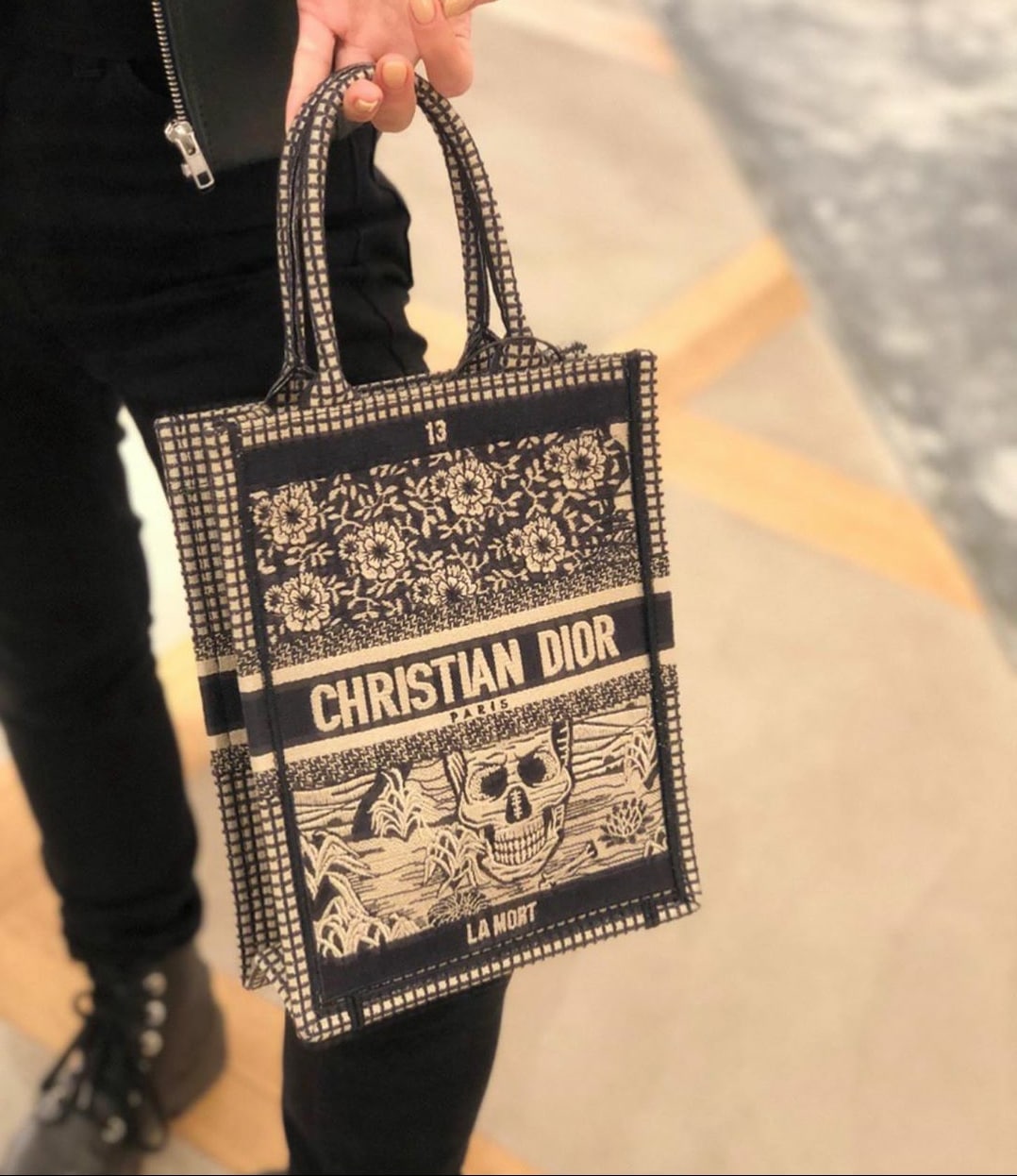 Dior Vertical Mini Book Tote - Cruise 2020