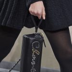 Chanel Black Chained Logo Clutch - Spring 2020