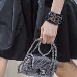 Chanel Silver Metallic Mini Flap Bag - Spring 2020
