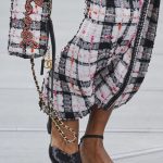 Chanel Tweed Chained Logo Clutch - Spring 2020