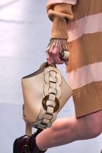 Chloe Small Beige Hobo with Braided Detail - Spring 2020