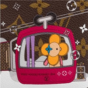 Louis Vuitton Monogram 2019 Christmas Animation Vivienne Bag Charm