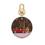Louis Vuitton Xmas Vivienne Key Chain Round 2019