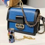 Louis Vuitton Blue Epi Dauphine Shoulder Bag - Spring 2020