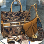 Dior Camel Saddle Bag with Braided Detail - Cruise 2020