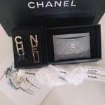 Chanel Cardholder Grey - Cruise 2020
