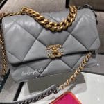 Chanel 19 Grey Medium Bag - Cruise 2020