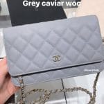 Chanel Grey WOC Bag - Cruise 2020