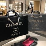 Chanel Wool Deauville Bag