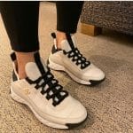 Chanel White Sports Trainers - Cruise 2020
