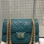 Chanel Re-Issue Green Mini Bag Gold Hardware