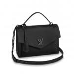 Louis Vuitton Black Lock Me Flap Bag - Spring 2020