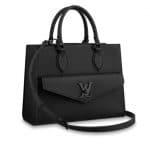 Louis Vuitton Black Lock Me Tote Bag - Spring 2020