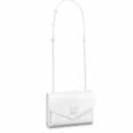 Louis Vuitton White Lock Me Shoulder Bag - Spring 2020