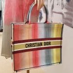 Dior Rainbow Book Tote Bag