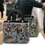 Lady Dior Embroidered Bag