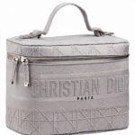 Dior Grey Cannage Vanity Bag