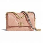 Chanel 19 Pink Small Flap Bag