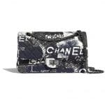 Chanel Medium Graffiti flap Bag