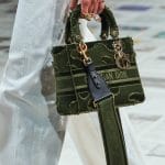 Lady Dior Camouflage Velvet Bag - Fall 2020