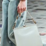 Dior White Kiss Lock Tote - Fall 2020