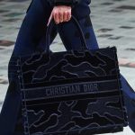 Dior Book Tote Camouflage Velvet - Fall 2020