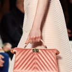 Fendi Satin Chevron Peekaboo - Fall 2020