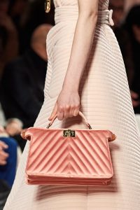 Fendi Satin Chevron Peekaboo - Fall 2020