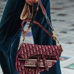 Dior Saddle Bag Velvet - Fall 2020