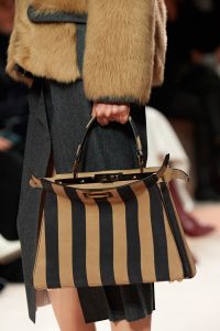 Fendi Striped Peekaboo Wool - Fall 2020