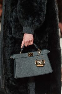 Fendi Small Peekaboo Wool with Charm - Fall 2020