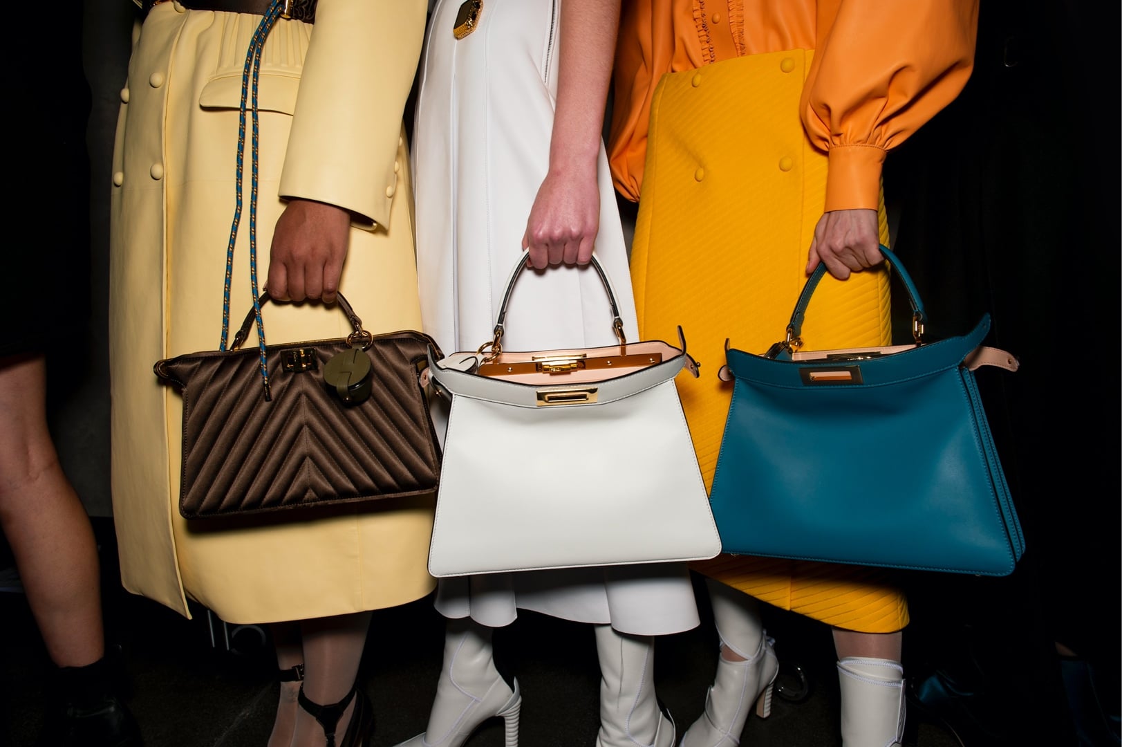 Fendi Fall Winter 2020 Runway Bag Collection featuring Packaging ...