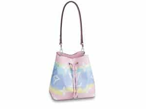 Louis Vuitton Multicolor Pastel Tie-Dye Giant Monogram Coated Canvas Escale  Neverfull MM Silver Hardware, 2020 Available For Immediate Sale At Sotheby's