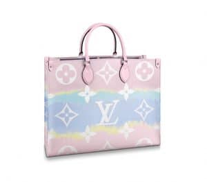 Louis Vuitton OntheGo Escale Pink Bag