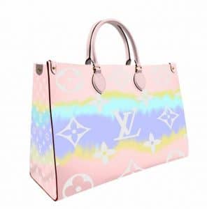 louis vuitton blue tie dye bag