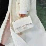 Chanel White Tweed Flap Bag - Fall 2020