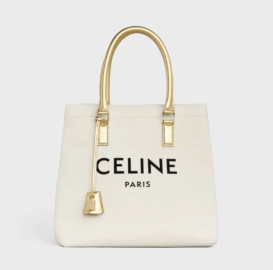 Celine Horizontal Cabas Leather Tote Bag (SHG-28434) – LuxeDH