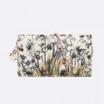 Dior Multicolor Lady Dior Jardin Naturel Printed Calfskin Chain Pouch