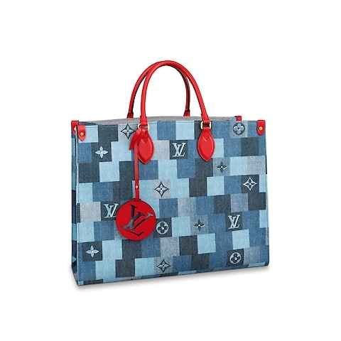 Louis Vuitton Monogram Denim Onthego GM Bag